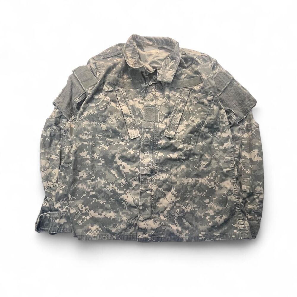 Women's U.S. Army ACU Digital Camo Combat Jacket Size Small Military Field Coat